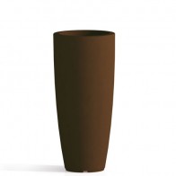 Vaso Stilo round Top marrone