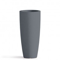 Vaso Stilo round Top grigio