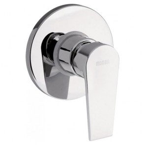 Miscelatore bagno serie Logos in ottone cromato. Miscelatori per doccia a incasso, rubinetti monocomando Mamoli utili per arredare i bagni 