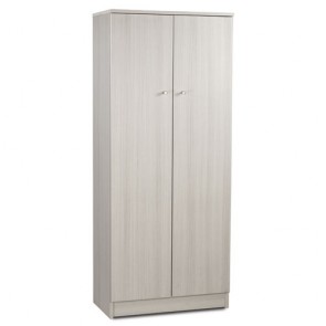 Armadio scarpiera multiuso con ripiani regolabili, dimensioni 62x34x147 cm. Scarpiere armadietto due ante in legno eucalipto, ideale per tutti i modelli di scarpe e stivali. 