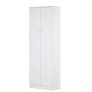 Armadio scarpiera multiuso con ripiani regolabili, dimensioni 62x34x182 cm. Scarpiere armadietto due ante