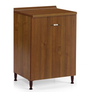 Mobile per cucina componibile con anta 60 cm noce antico. Mobili base per cucine componibili, dimensioni 85x60x50 cm.