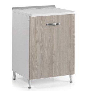 Mobile per cucina componibile con anta 60 cm olmo. Mobili base per cucine componibili, dimensioni 85x60x50 cm.