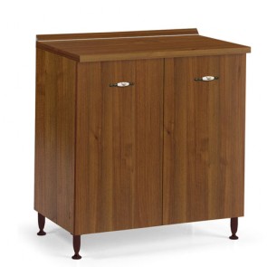 Mobile per cucina componibile 80 cm con due ante noce antico. Mobili base per cucine componibili, dimensioni 85x80x50 cm.