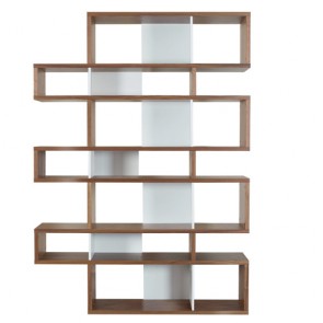 Libreria moderna Temahome per casa e ufficio. Mobile libreria scaffale per ingresso e soggiorno
