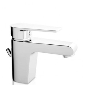 Rubinetto bagno serie Logos in ottone cromato. Rubinetti monocomando per lavabo