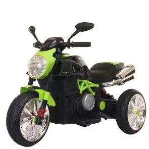 Motocicletta elettrica per bambini 6 Volt modello ducati, moto da corsa per bambino con luci e suoni.