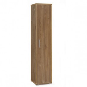 Mobile multiuso con 4 ripiani, dimensioni 41x39x182 cm. Scarpiere colonna noce, ideale in bagno o in lavanderia come scarpiera. 