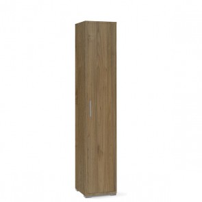 Mobile multiuso con 4 ripiani, dimensioni 41x39x199 cm. Scarpiere colonna con 1 anta noce stelvio, ideale in bagno o in lavanderia come scarpiera. Mobile multiuso con 4 ripiani, dimensioni 41x39x199 cm. Scarpiere colonna con 1 anta noce stelvio, ideale in