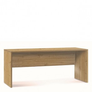 Scrivania ufficio noce, dimensioni 76x160x69 cm. Scrivanie porta pc in legno  per arredamento camerette.