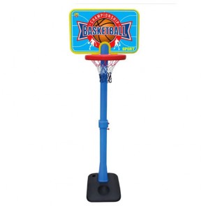Piantana canestro da Basket per bambini con altezza regolabile, canestri gioco bimbi da basket con palla.
