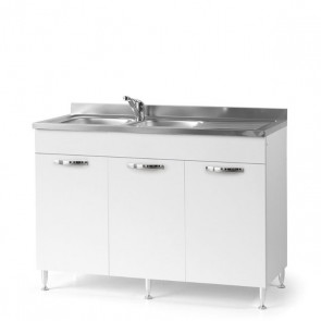 Sottolavello cucina bianco 120