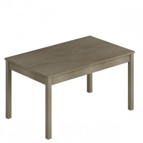 Tavolo da pranzo argilla allungabile di 40 cm, tavoli da cucina apribili con gambe in faggio. Dimensioni 120x80 cm
