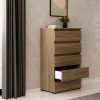 Cassettiera 75 noce