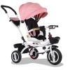 Triciclo rosa DELUXE