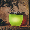 Vaso Heart Bright verde