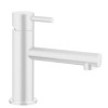 Miscelatore lavabo bianco