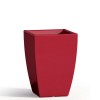 Vaso Prisma square rosso