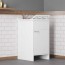 Kit mobile lavatoio in PVC antiacido, misure 45x50x85H cm. Lavatoio lavanderia con vasca lavaggio in polipropilene, ideale anche per l'esterno.