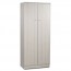 Armadio scarpiera multiuso con ripiani regolabili, dimensioni 62x34x147 cm. Scarpiere armadietto due ante in legno eucalipto, ideale per tutti i modelli di scarpe e stivali. 
