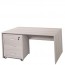 Scrivania ufficio olmo larga 150 cm. Scrivanie in legno porta pc per arredamento camerette