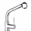 Rubinetto cucina lavello a canna alta. Miscelatore monocomando per lavelli cucina con doccetta estraibile e cartuccia 40 mm.