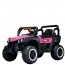 Auto macchina elettrica con batteria 12 Volt per bambine con telecomando. Fuoristrada elettrico SUV colore rosa Mp3 per bambina con radiocomando.