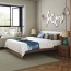 Letto matrimoniale due piazze in legno per camera da letto. Letti matrimoniali noce antico 2 posti ideale anche per la cameretta dei bambini, dimensioni 200x171x98 cm.