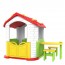 Casetta da giardino per bambino in resina, casa giocattolo bimbo. Casette da esterno per bambini realizzate in resistente materiale plastico.