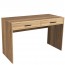 Scrivania ufficio porta pc rovere. Scrivanie in legno camerette completa di due cassetti,