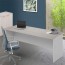 Scrivania ufficio olmo larga 200 cm. Scrivanie in legno porta pc per arredamento camerette, dimensioni 74x200x80 cm.