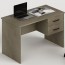 Scrivania ufficio argilla con due cassetti. Scrivanie porta pc in legno, ideale per arredare la cameretta dei ragazzi e studio.