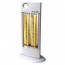 Stufa alogena oscillante 1000 watt. Stufe elettriche con 2 livelli di potenza a basso consumo energetico, indispensabili per riscaldare casa.